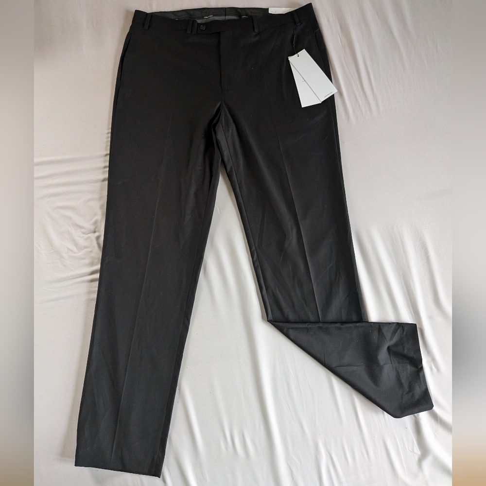 🖤 Calvin Klein Men’s Stretch Dress Pants – 38W x 34L – NEW with Tags